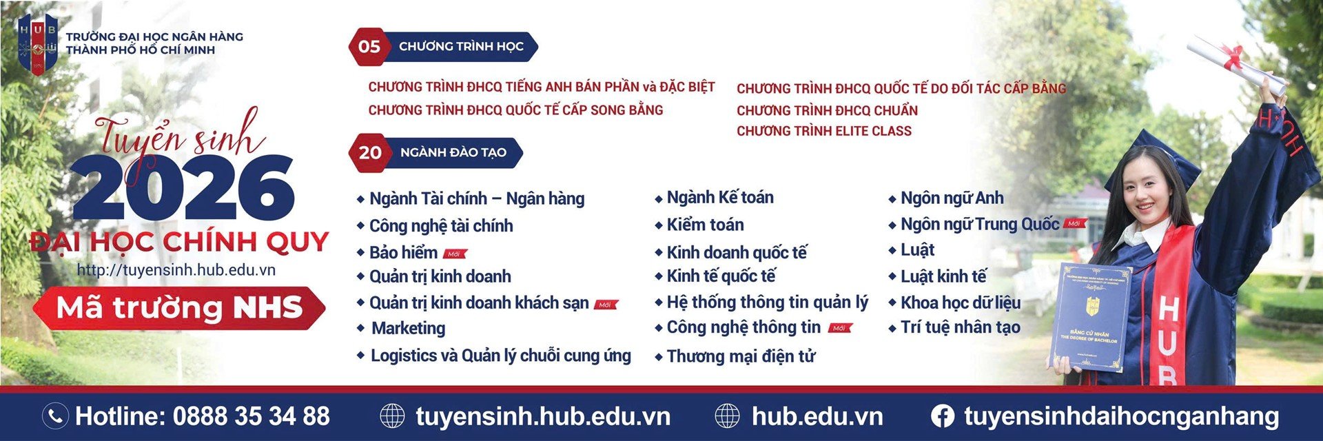 Tuyển sinh Đại học Chính quy năm 2026