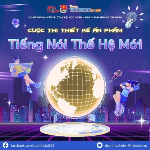 💥 CHÍNH THỨC PHÁT ĐỘNG CUỘC THI THIẾT KẾ ẤN PHẨM "TIẾNG NÓI THẾ HỆ MỚI" HƯỞNG ỨNG KỶ NIỆM 95 NĂM NGÀY THÀNH LẬP ĐOÀN THANH NIÊN CỘNG SẢN HỒ CHÍ MINH (26/3/1931 - 26/03/2026) 💥