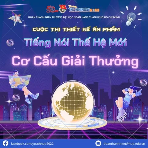 💥CUỘC THI THIẾT KẾ ẤN PHẨM “TIẾNG NÓI THẾ HỆ MỚI” CHÀO MỪNG KỶ NIỆM 50 NĂM THÀNH LẬP TRƯỜNG ĐẠI HỌC NGÂN HÀNG TP.HCM (1976 - 2026) 💥